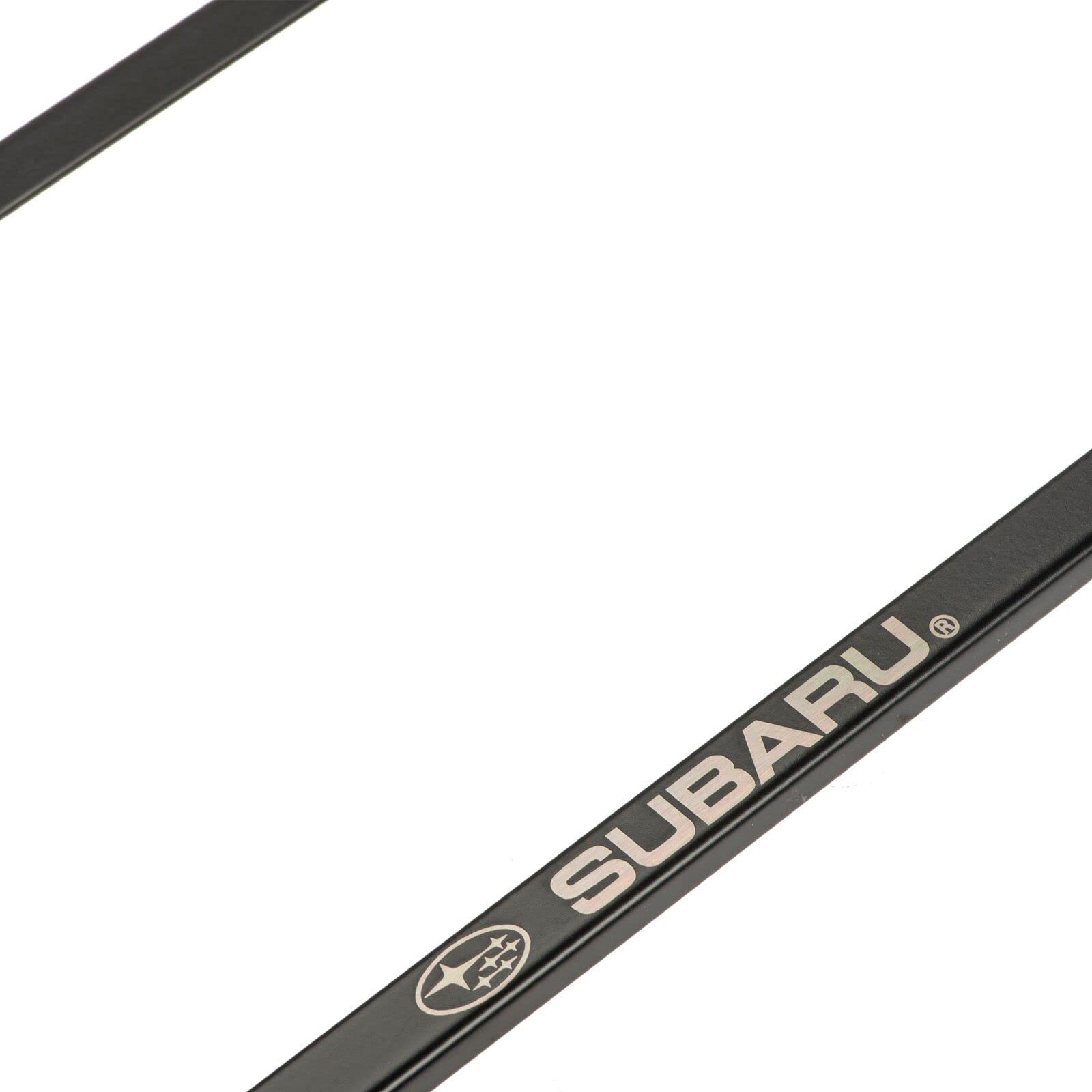 Amazon.com: Subaru Logo Slim Line Black License Plate Frame